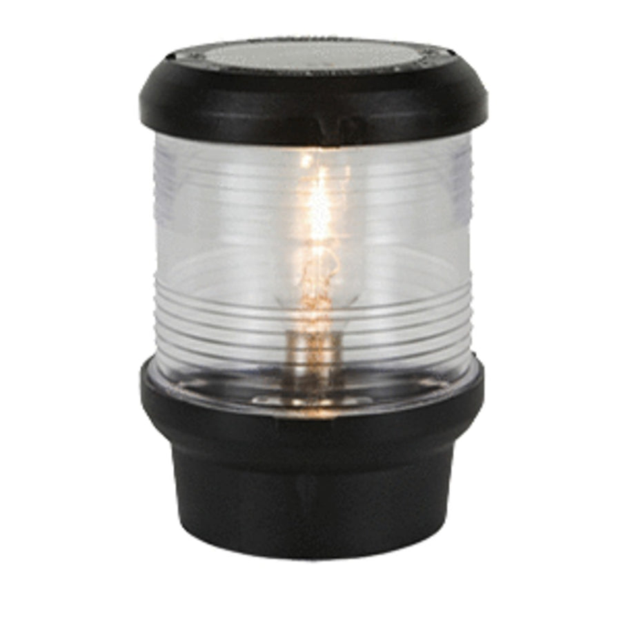 Aqua Signal Series 40 All-round Deck Mount Light - White Light - Black Housing