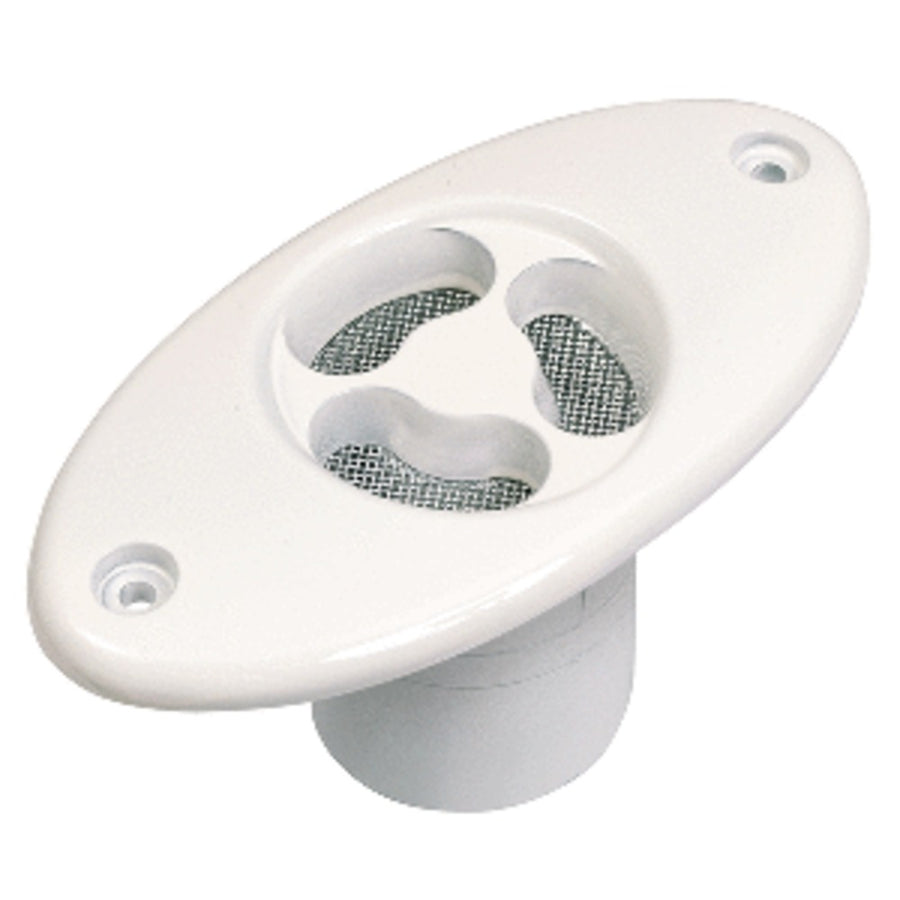 Aqua Signal Series 84 Dual Oval Electronic Horn - 12v - 106-108 Db - White Housing