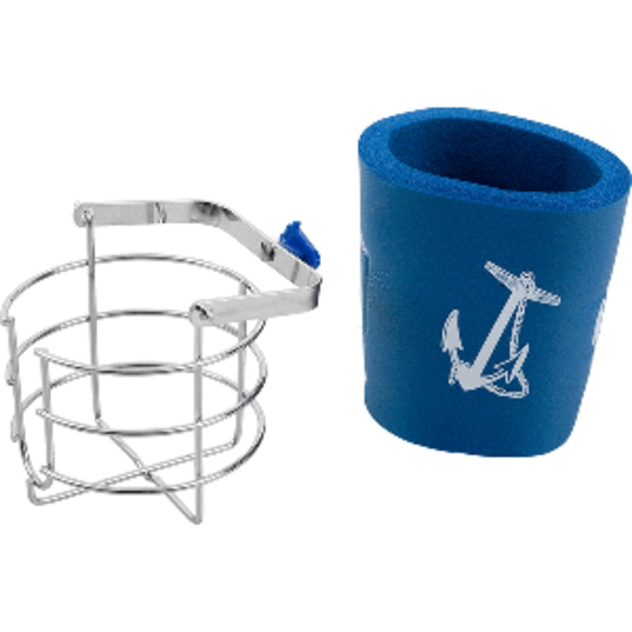 Sea-dog Chrome Brass Swivel Beverage Holder