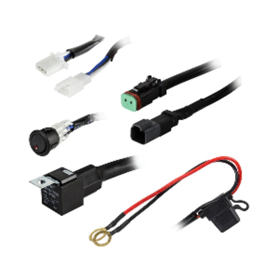 Heise 1 Lamp Dr Wiring Harness & Switch Kit