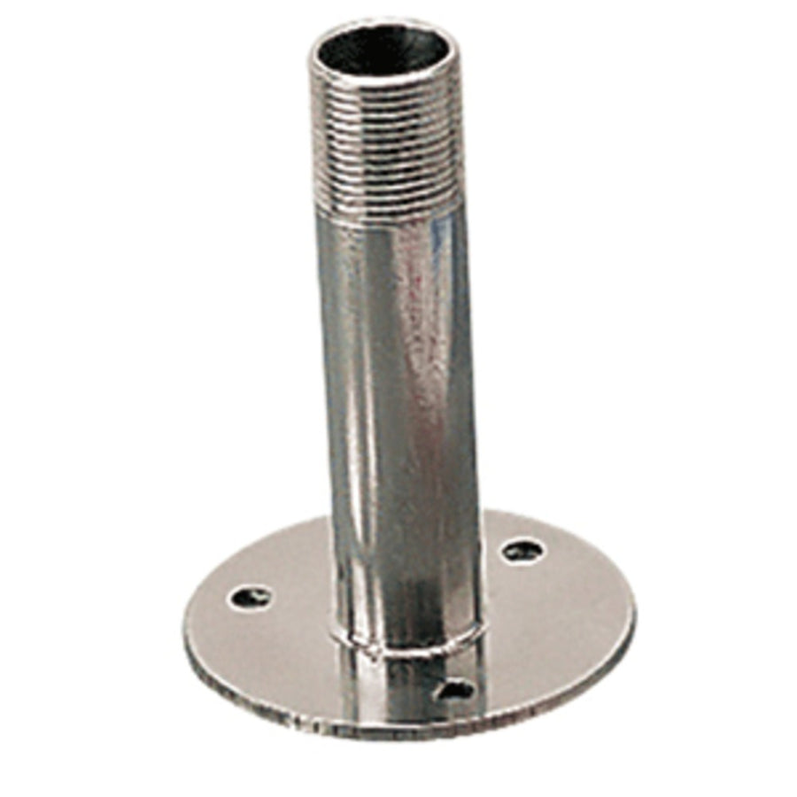 Sea-dog Fixed Antenna Base 4-1/4 Size W/1-14 Thread Formed 304 Stainless Steel