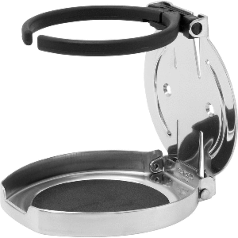Sea-dog Adjustable Folding Drink Holder - 304 Stainless Steel