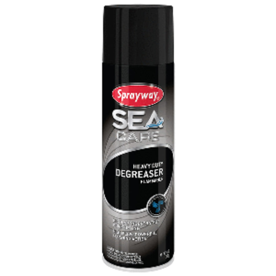 Sprayway Sea Care Heavy Duty Degreaser - Flammable - 14oz *case Of 12*