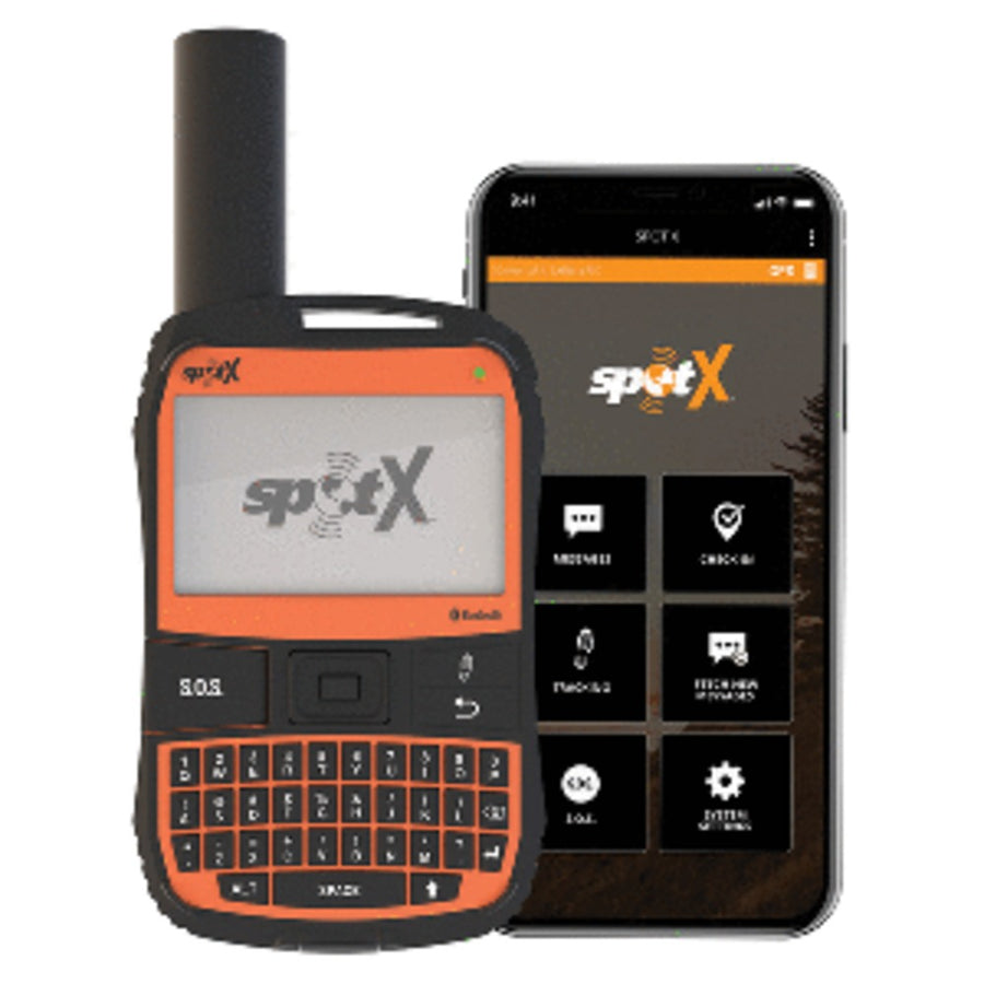 Spot X 2-way Satellite Messaging, Gps Tracking & Sos Feature W/geos Qwerty Keyboard & Bluetooth