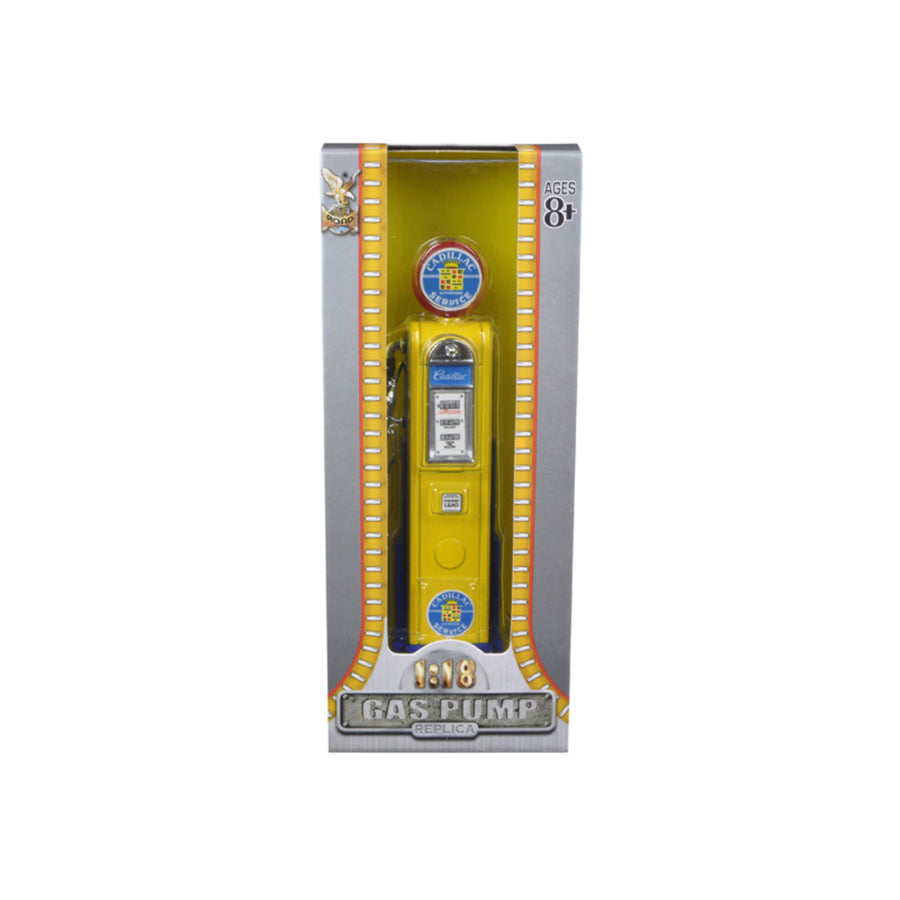 Cadillac Gasoline Vintage Gas Pump Digital 1/18 Diecast Replica By Road Signature 98691