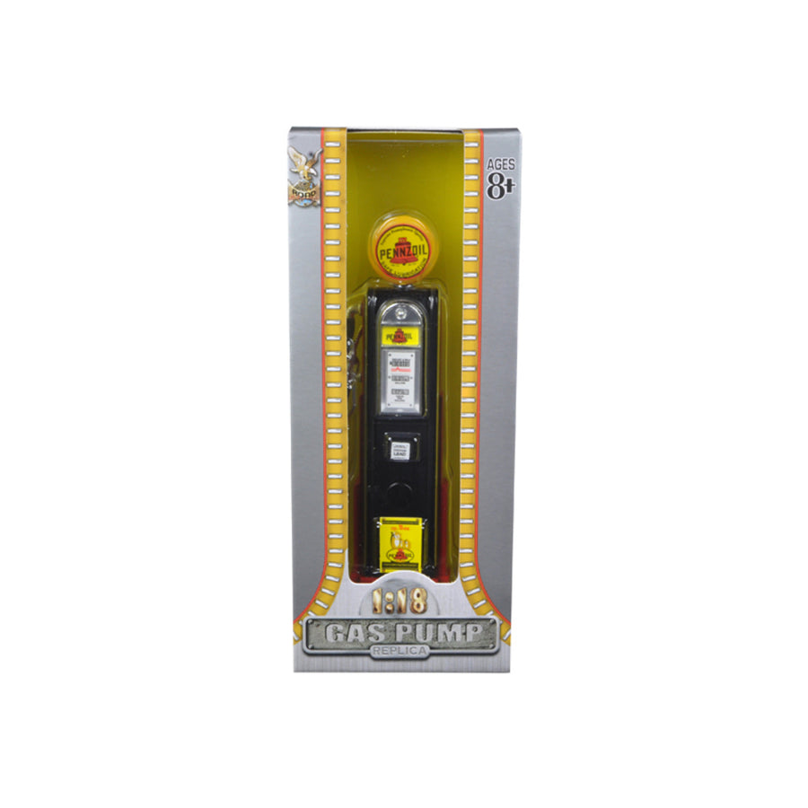 Pennzoil Gasoline Vintage Gas Pump Digital 1/18 Diecast Replica By Road Signature 98791