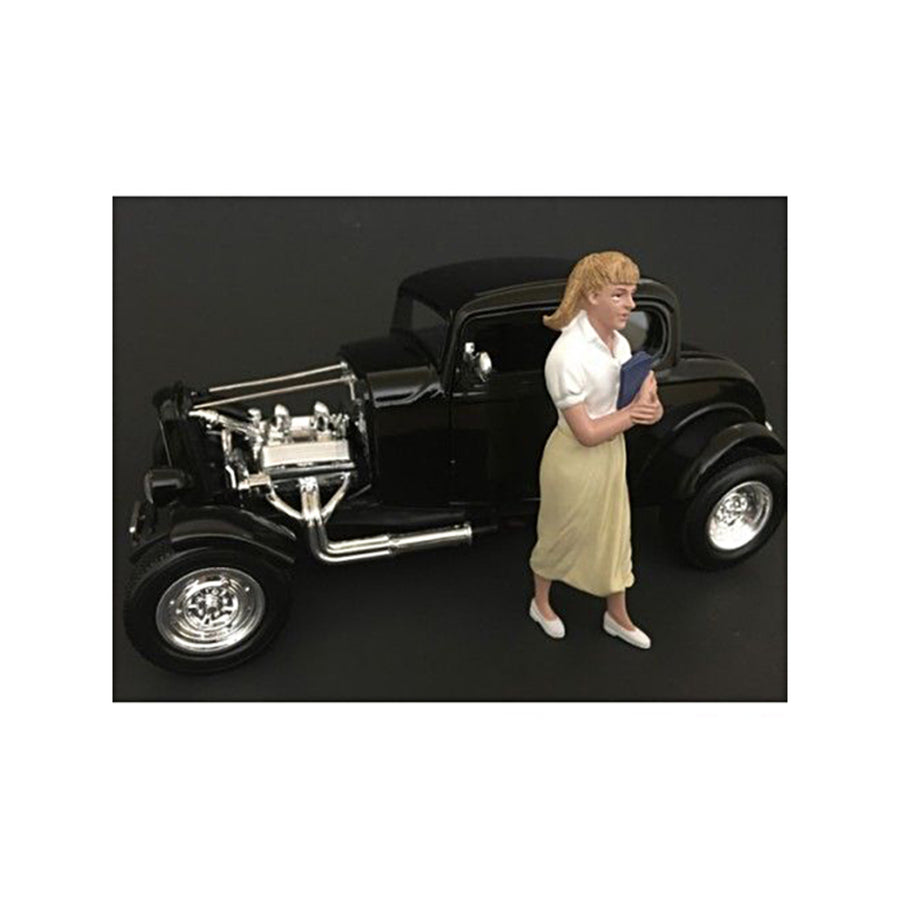 50s Style Figurine Viii For 1/18 Scale Models By American Diorama 38158
