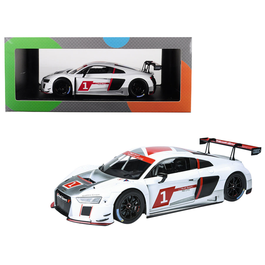 Audi Sport R8 Lms #1 Presentation Car 1/18 Diecast Model Car By Paragon Pa88101