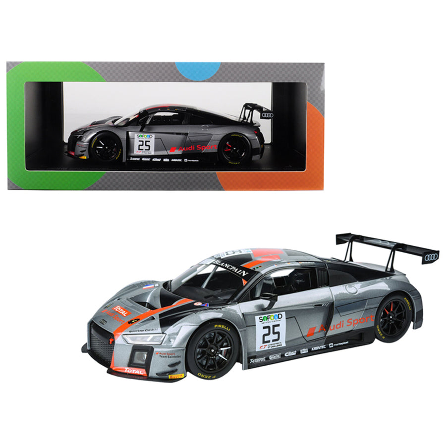 Audi R8 Lms #25 J. Gounon/ C. Haase/ M. Winkelhock Audi Sport Team Sainteloc Racing 1/18 Diecast Model Car By Paragon 88111