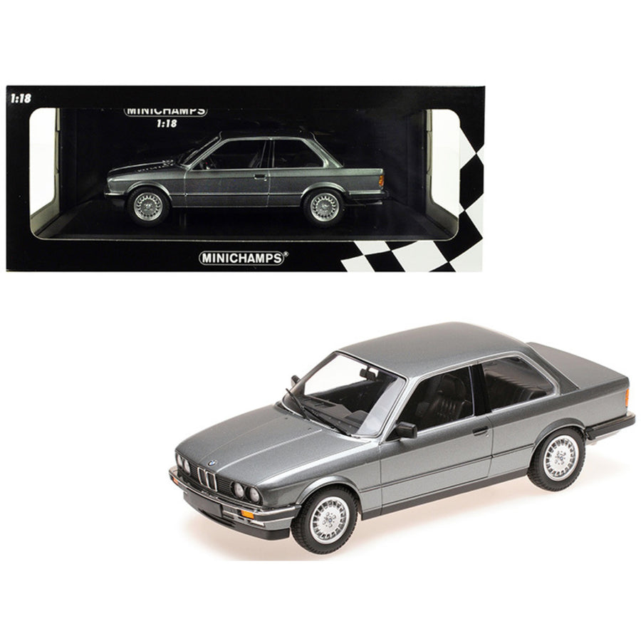 1982 Bmw 323i Metallic Gray Limited Edition To 400 Pieces Worldwide 1/18 Diecast Model Car By Minichamps 155026006