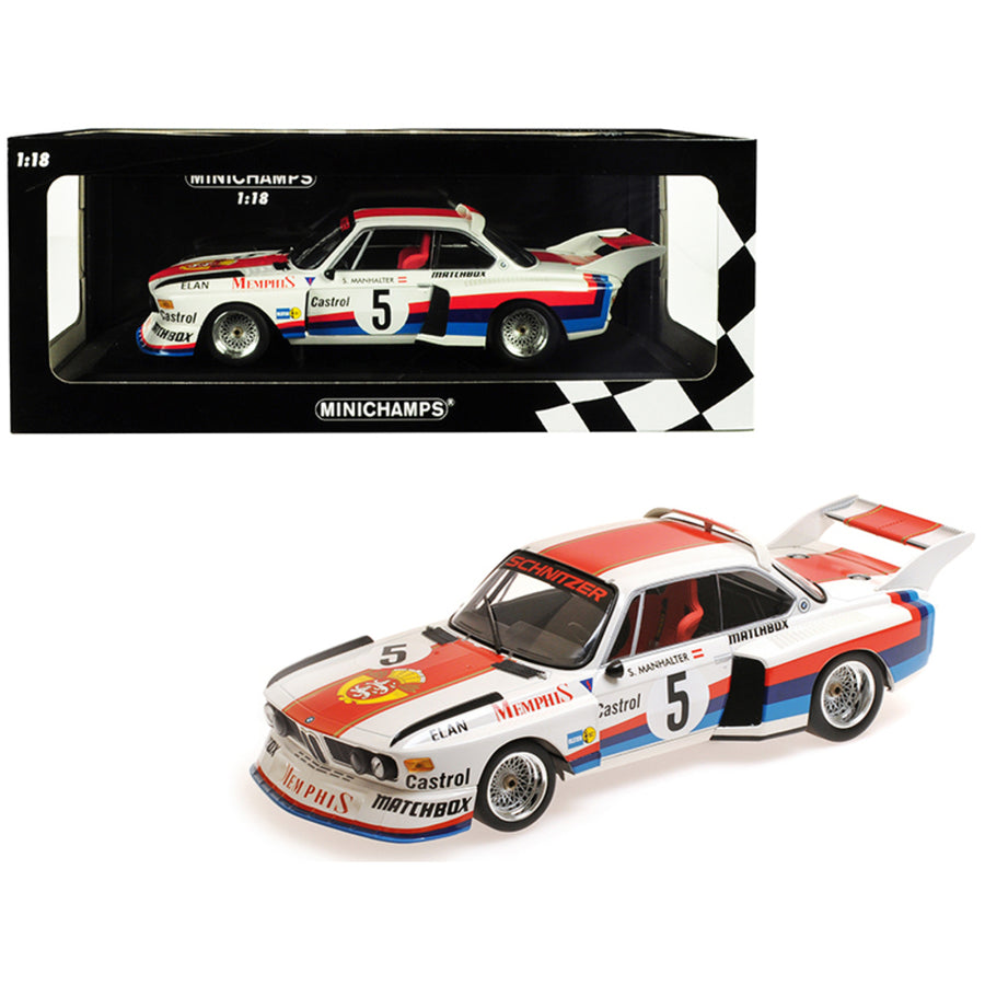 Bmw 3.5 Csl #5 Sepp Manhalter Winner Havirov International (1977) Limited Edition To 414 Pieces Worldwide 1/18 Diecast Model Car By Minichamps 155772605
