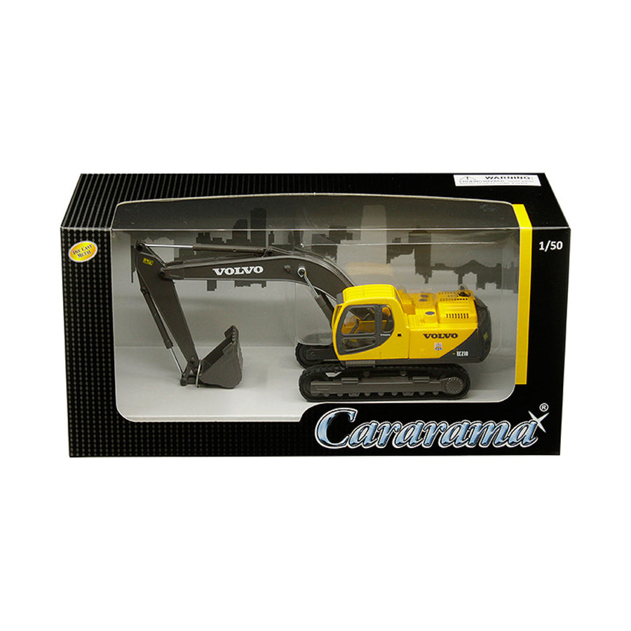 Volvo Ec210 Excavator 1/50 Diecast Model By Cararama 56003