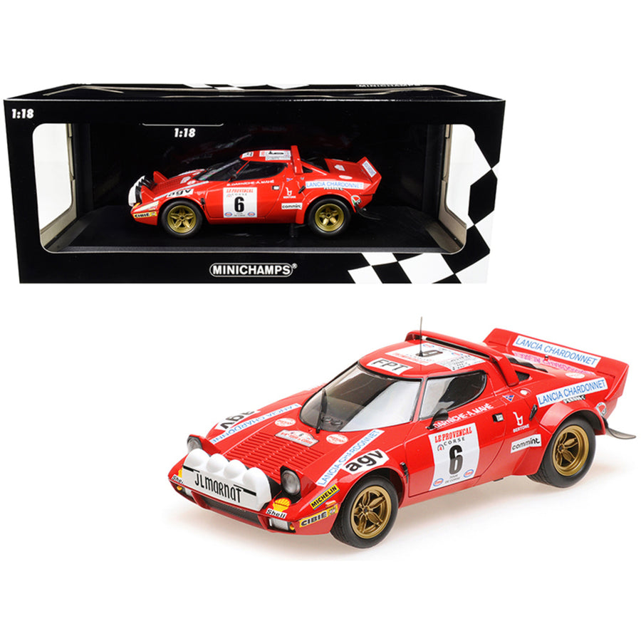 Lancia Stratos #6 Bernard Darniche - Alain Mahe Winners Tour De Corse (1975) Limited Edition To 402 Pieces Worldwide 1/18 Diecast Model Car By Minichamps 155751706