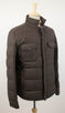 Cashmere Blend Puffer Jacket - Brown