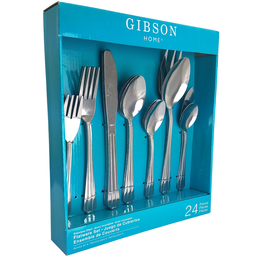 Gibson Avenham 24-piece Flatware Set