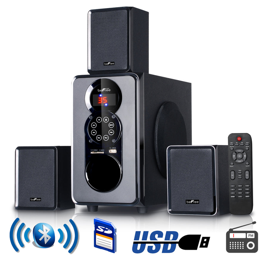 Befree Sound 3.1 Channel Surround Sound Bluetooth Speaker System
