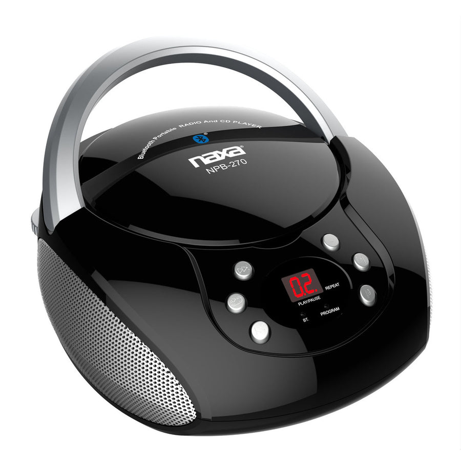 Naxa Bluetooth Streaming Cd/cd-r/rw Boom Box