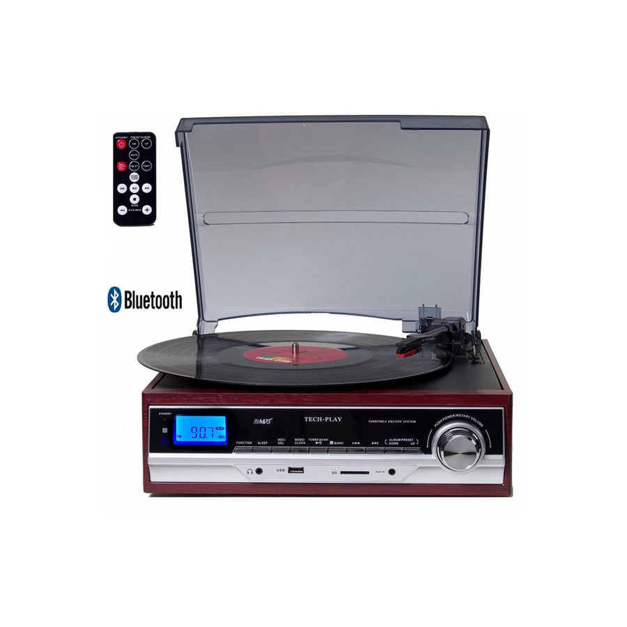 Techplay 3-speed Bluetooth Turntable