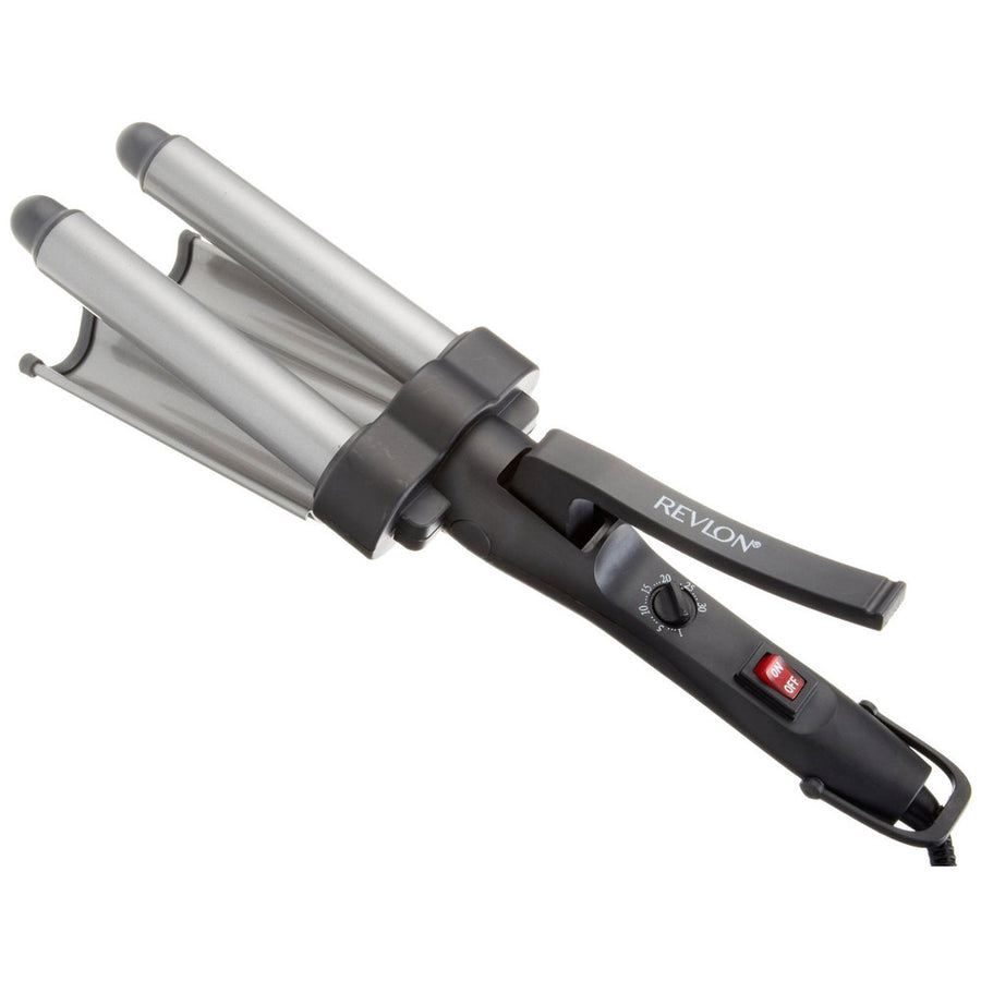 Revlon Rv084c 3-barrel Ceramic Jumbo Waver