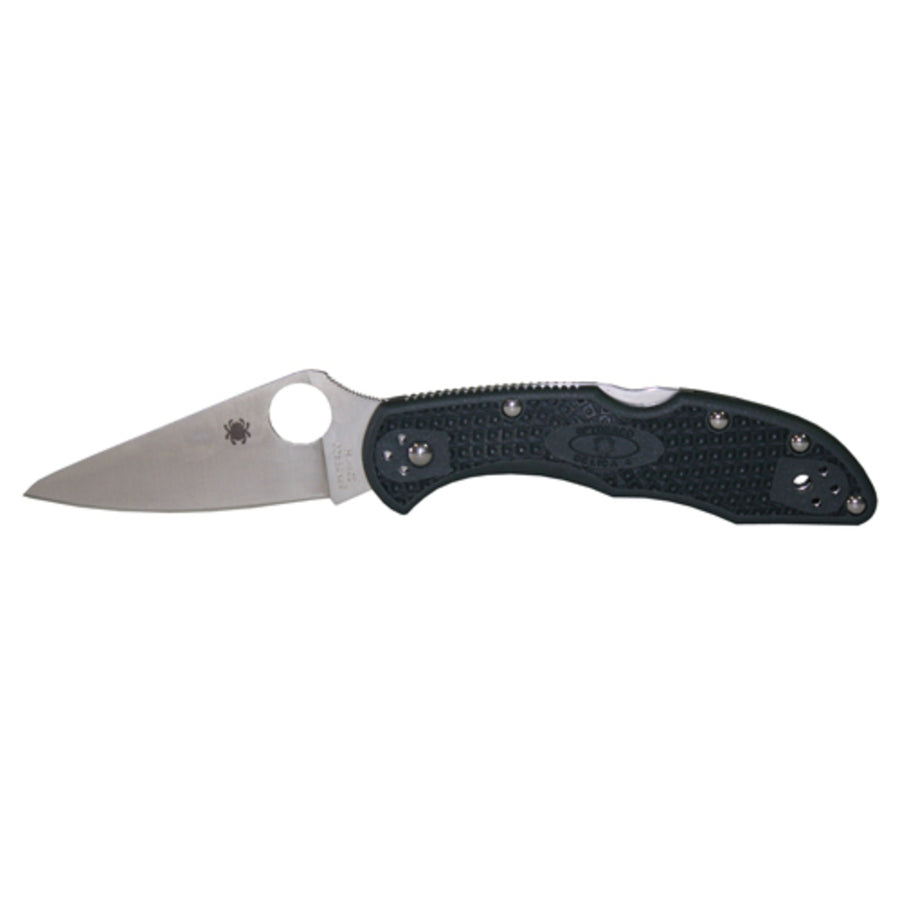 Spyderco Delica 4 Folder 2.88 In Plain Zdp-189 Green Frn