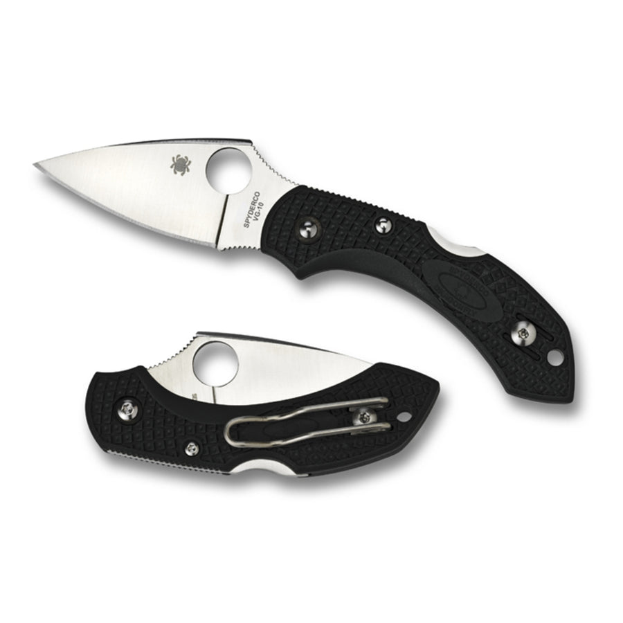 Spyderco Dragonfly Folder 2.25 In Plain Black Frn Handle