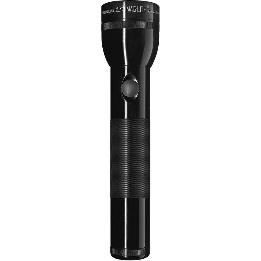 Maglight Heavy-duty Incandescent 2-cell D Flashlight Black
