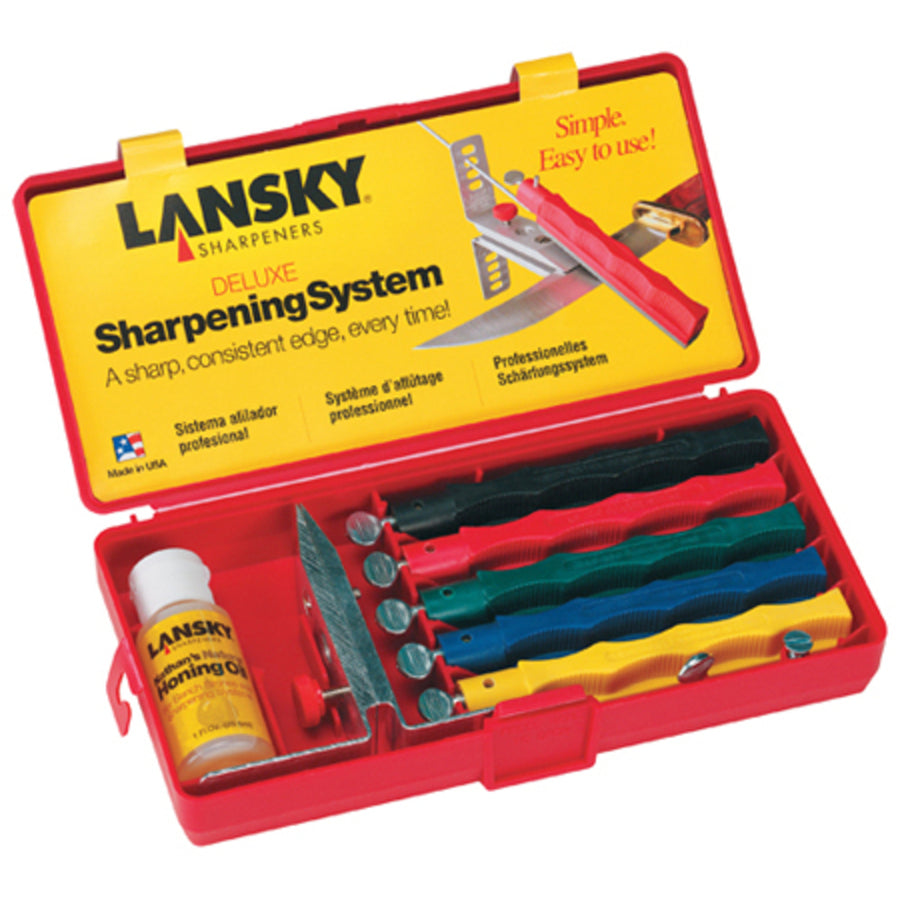 Lansky Deluxe Controlled-angle Knife Sharpening System