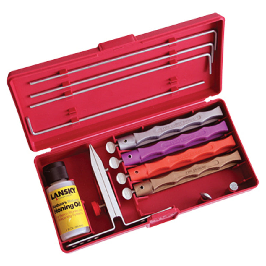 Lansky 4-stone Deluxe Diamond Sharpening System