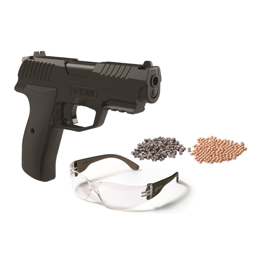 Crosman Iceman Co2 Bb Pellet Pistol Kit