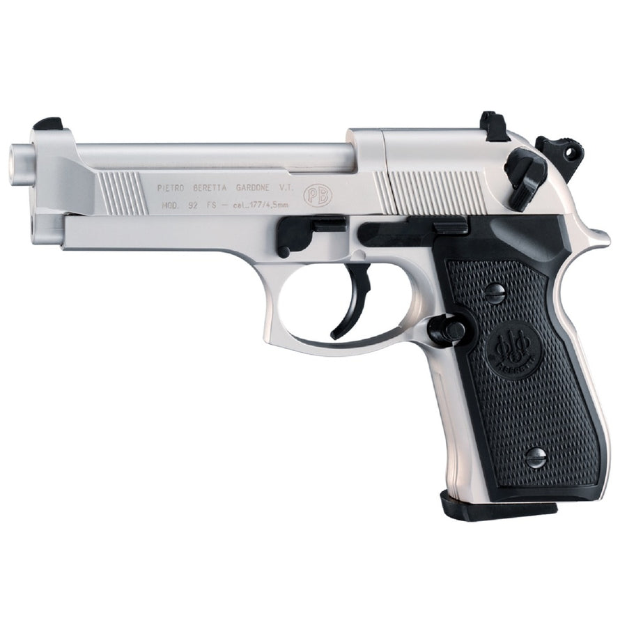Beretta M 92 Air Gun Fs 8 Shot Rotary Nickel Black