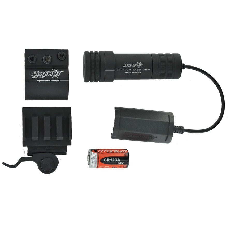 Aimshot Kt9172 Infrared Laser Sight Kit  W/qr Rail Mount