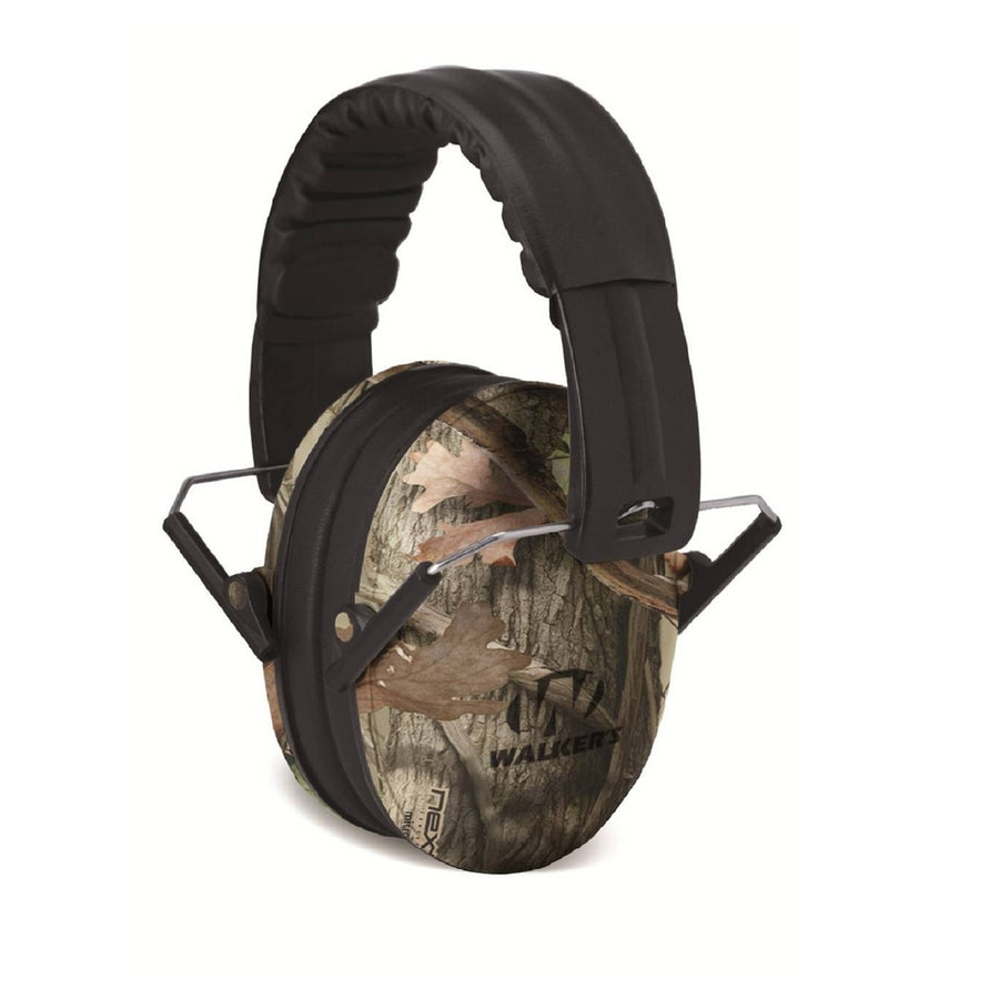 Walkers Kid Passive Folding Muff-23db Nrr-camo