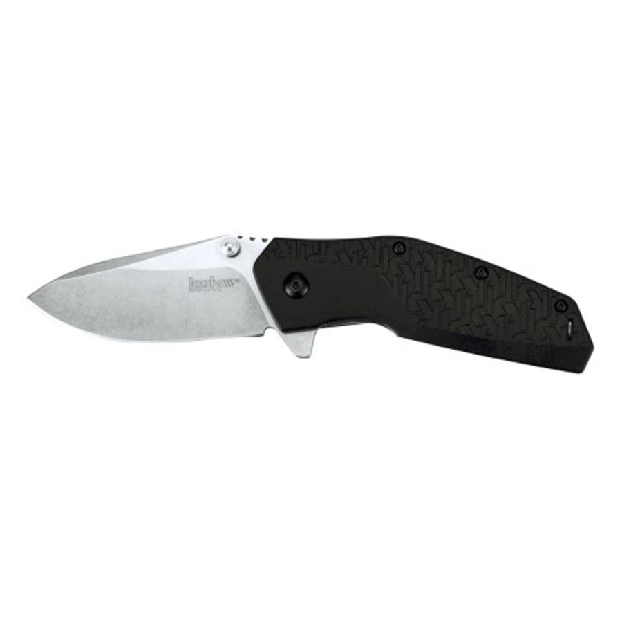 Kershaw Swerve Assisted 3.0 In Stonewash Plain Gfn Handle