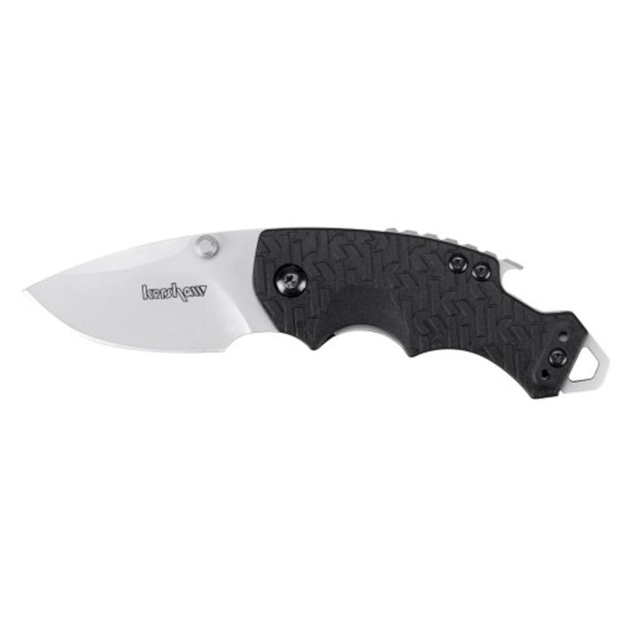 Kershaw Shuffle Folder 2.375 In Bead Blast Plain Black Gfn
