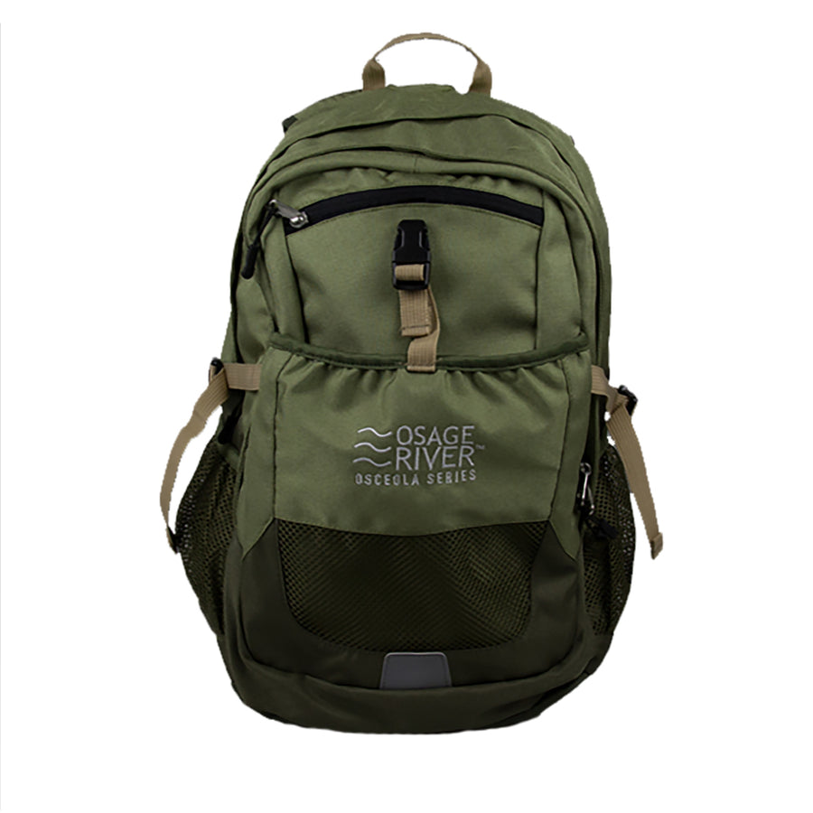 Osage River Osceola Series Daypack - Olive/tan