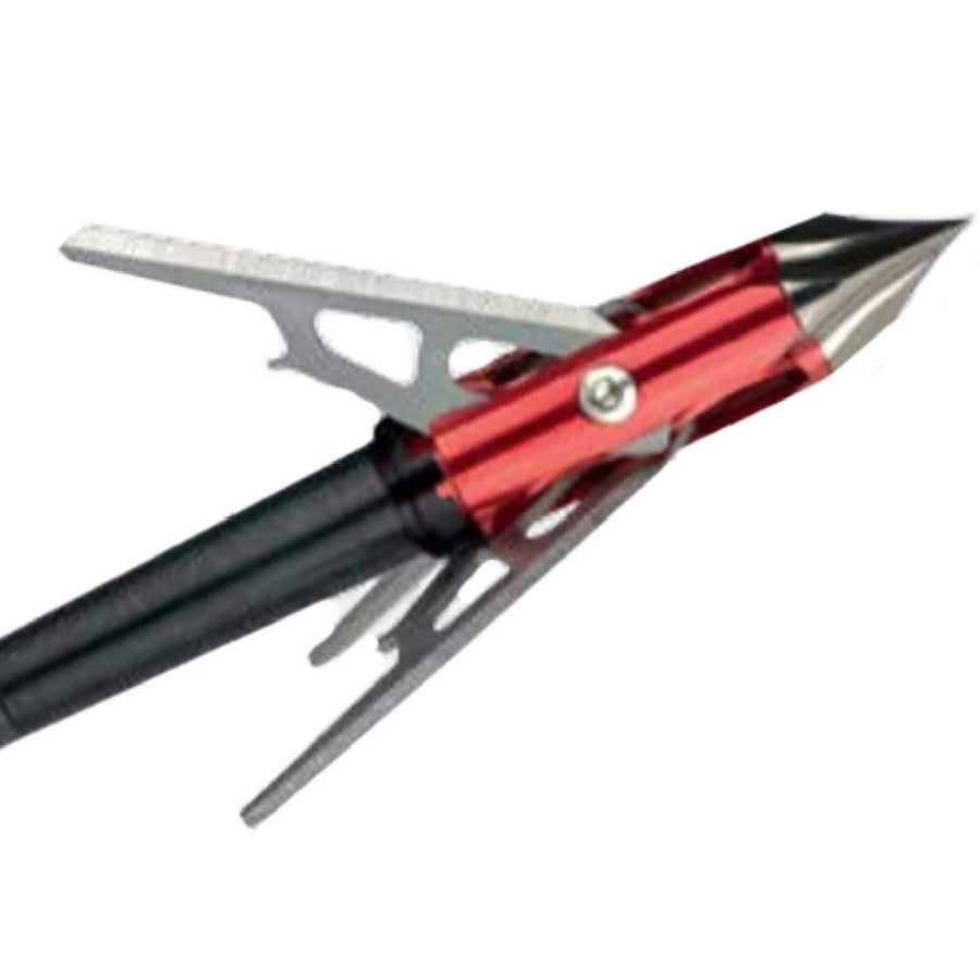 Rage 3 Blade Chisel Tip Sc Broadhead-1.6 Inch Cut-3 Pack