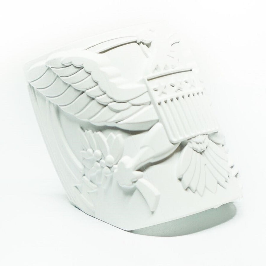 Mako Mojo Replaceable Deco Emblem -  U.s. Crest White