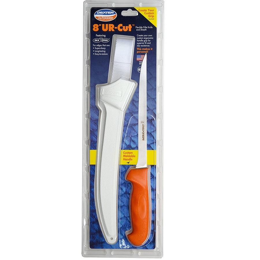 Dexter-russell 8in Moldable Flexible Fillet Knife W- Sheath