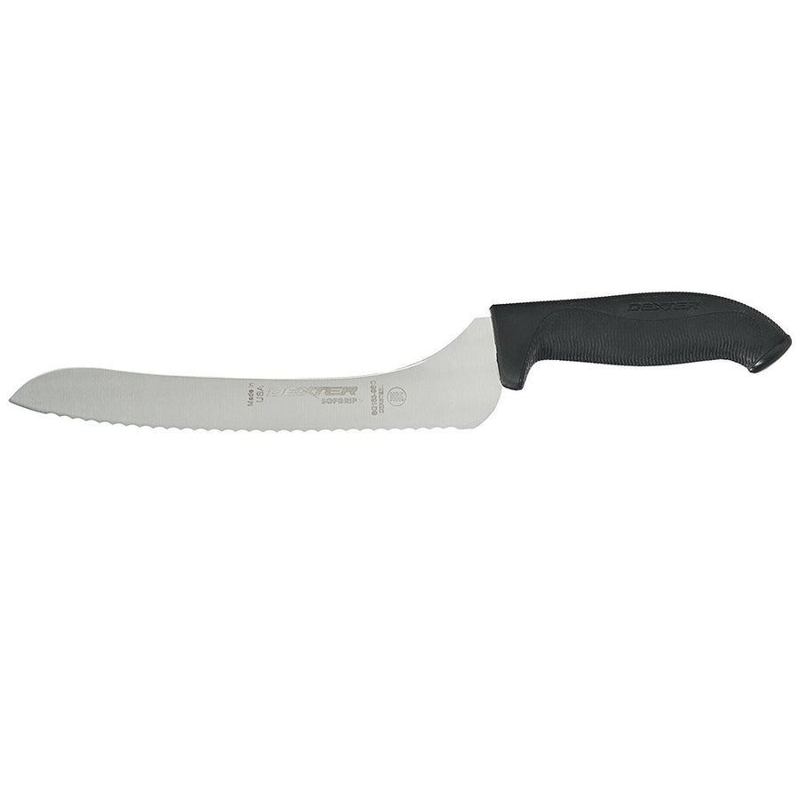Dexter-russell 9in Scall. Offset Sandwich Knife W-black Hdl