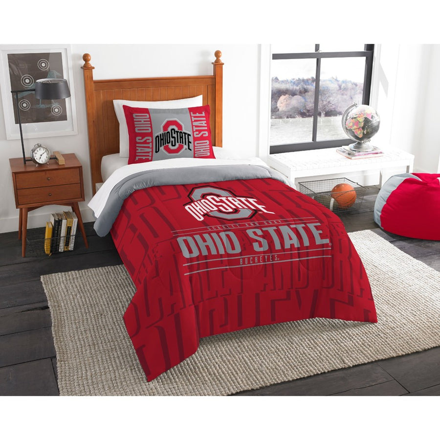 Ohio State Buckeyes Twin Comforter Set