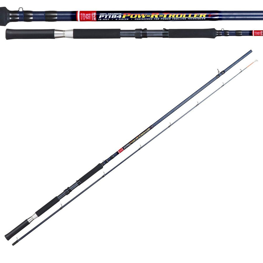 Bnm Pow-r-troller Rod 14ft 3pc 15 Guides