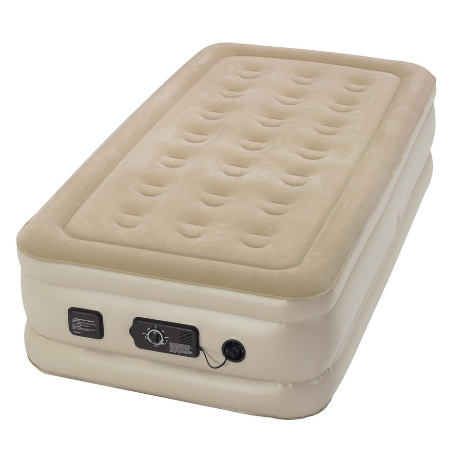 Serta Raised Twin Airbed With Neverflat Pump