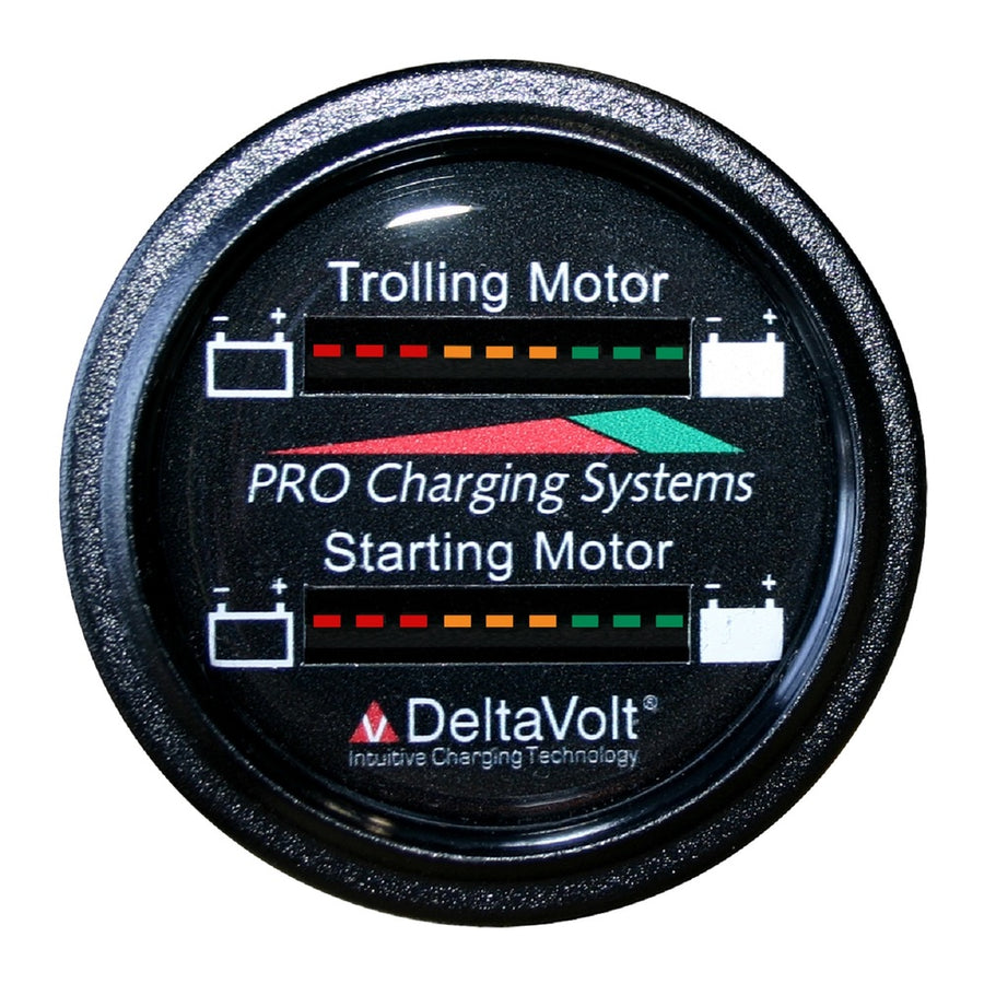 Dual Pro Dual Battery Fuel Gauge 36v Trolling 12v Starting