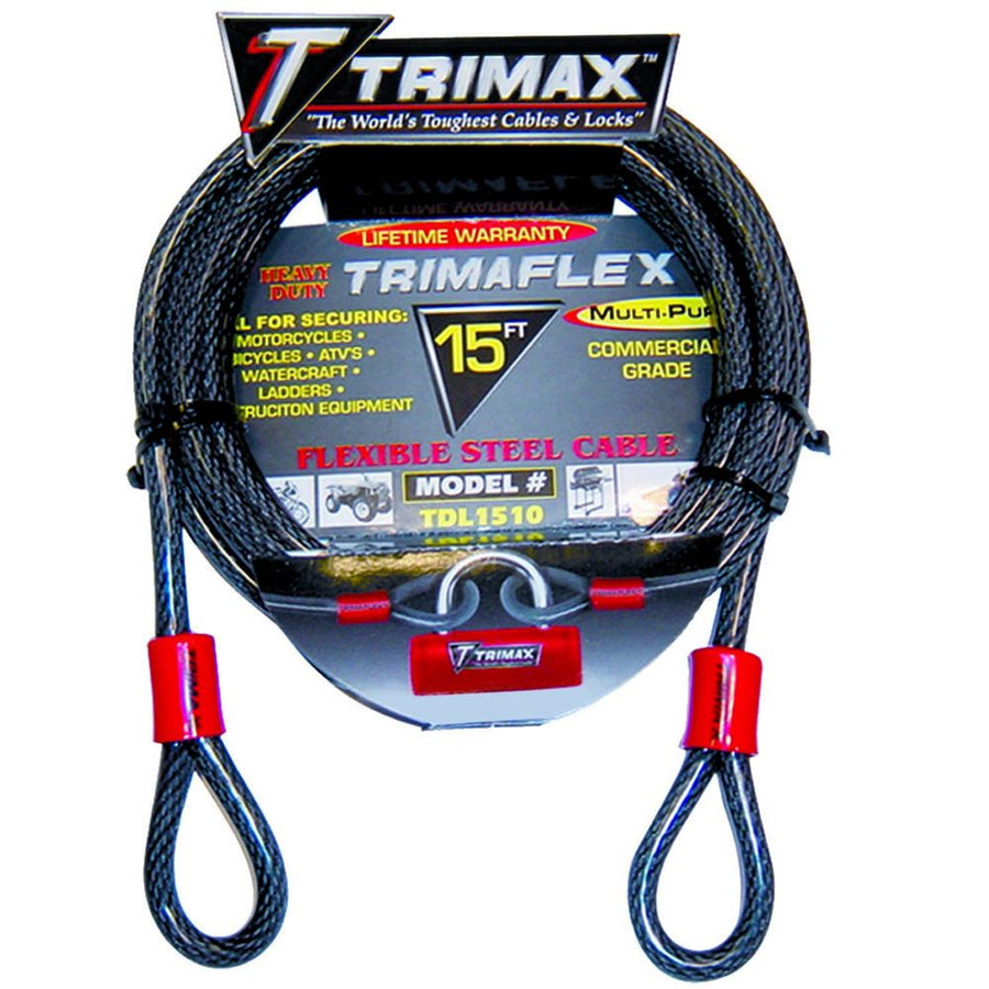 Trimax Trimaflex Dual Loop Multi-use Cable 15 Ft X 10 Mm