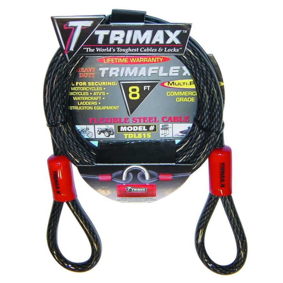 Trimax Trimaflex Dual Loop Multi-use Cable 8 Ft X 15 Mm