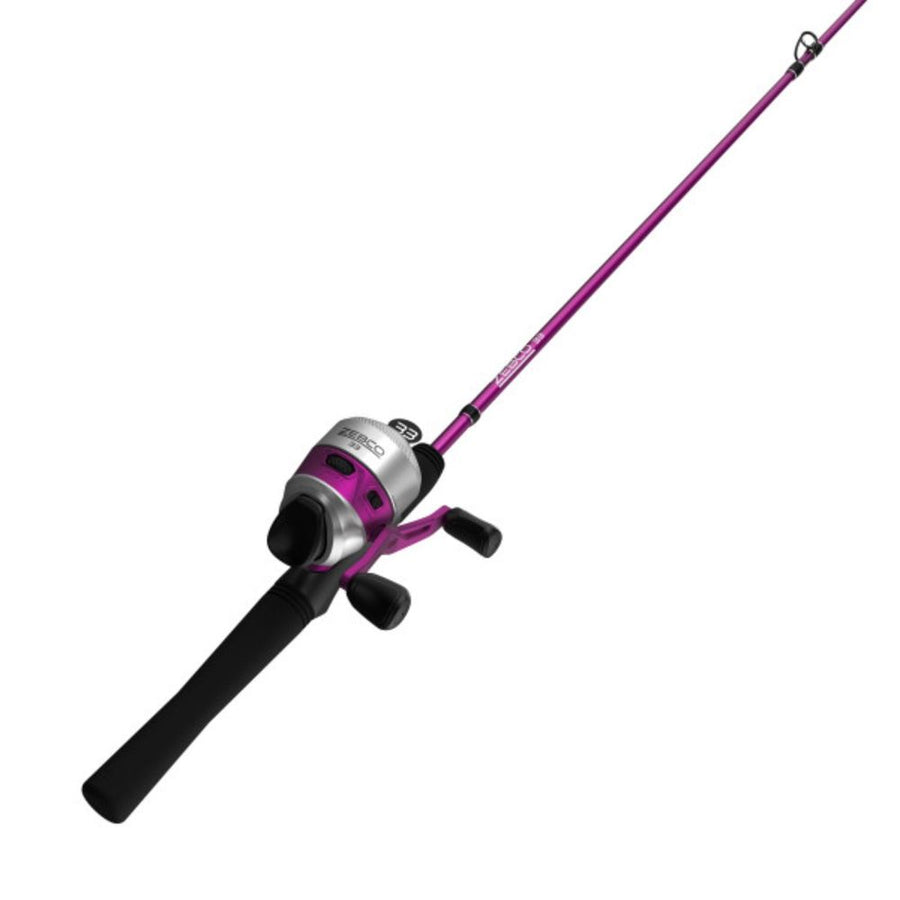 Zebco 33 Lady 602m Spincast Combo 10lb Zebco Cajun Line