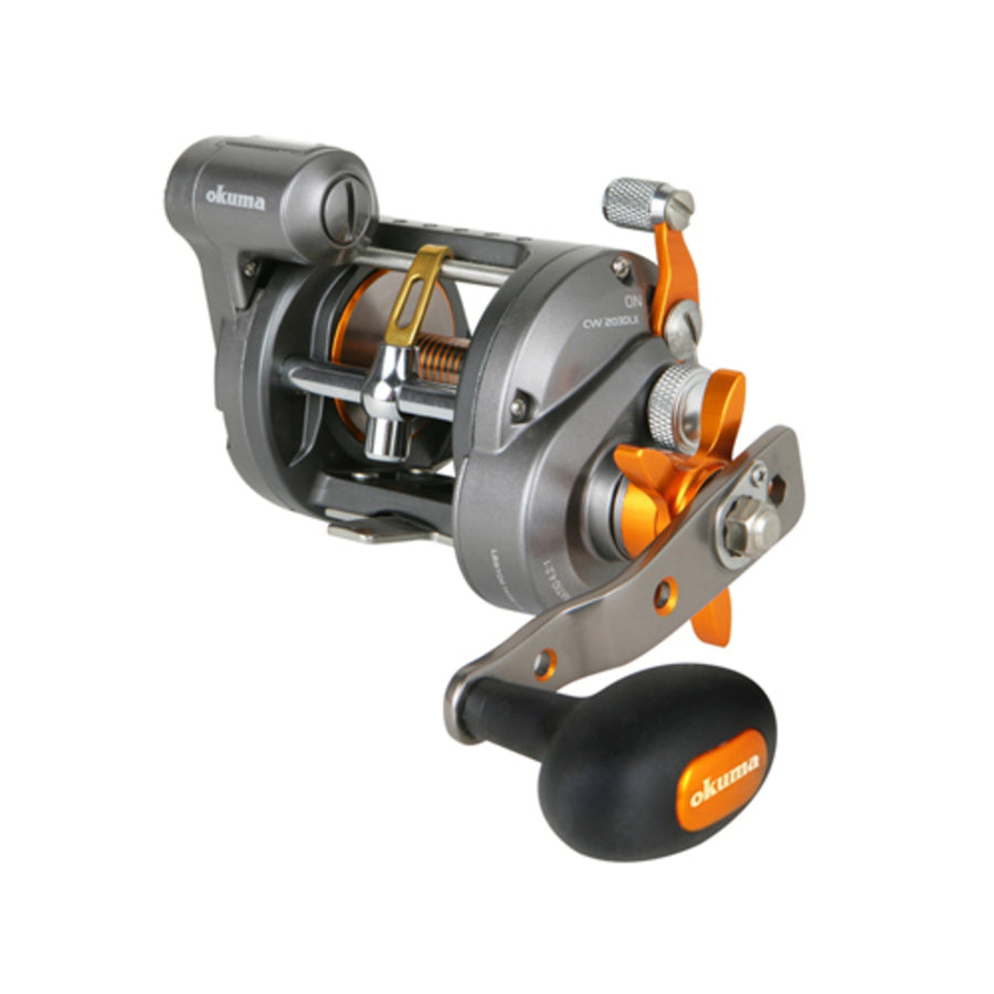 Okuma Cold Water Linecounter Reel  2+1bb 4.2:1 20lb 420yd Lh