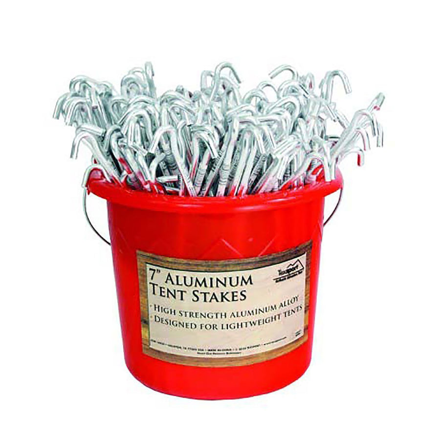 Texsport 200pc Set Tent Peg Aluminum Packed 200 Cs.