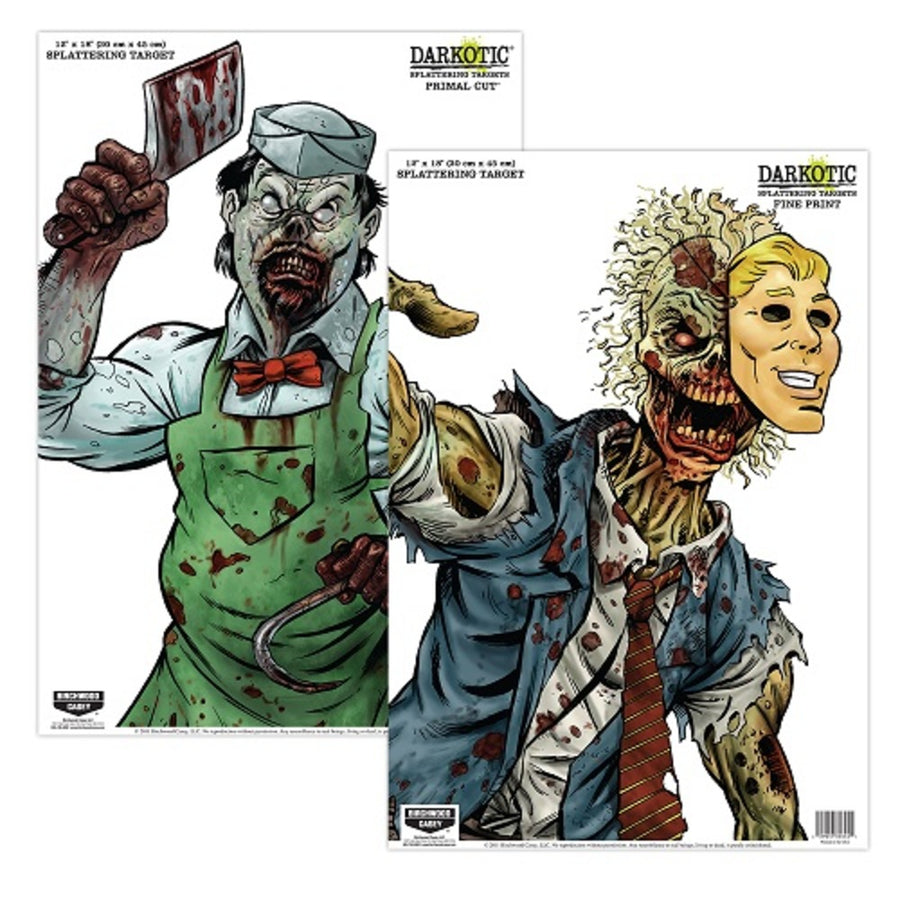 Birchwood Casey Darkotic Combo Primal Cut/fine Print Targets