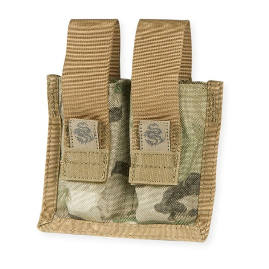 Tacprogear Double Pistol Mag Pouch W/ Griptite Multicam